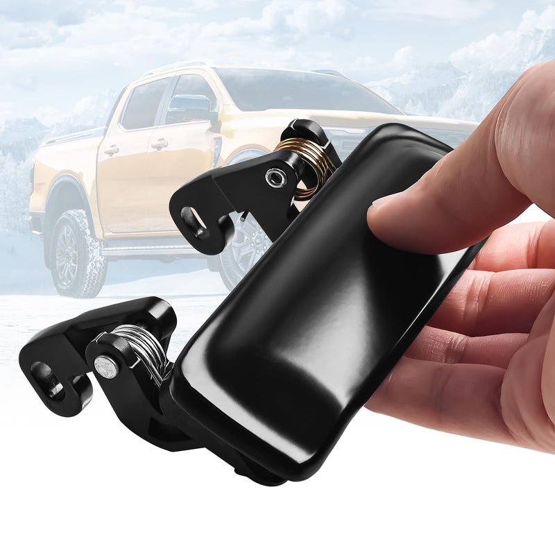 FAERSI Exterior Door Handle Front Rear Driver Side & Passenger Side Replacement for1998-2003 Ford Explorer 98-01 Mercury Mountaineer 2001-2005 Explorer Sport Trac, Replaces# 79102 - Image 2
